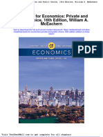 Full Download Test Bank For Economics Private and Public Choice 16th Edition William A Mceachern PDF Full Chapter