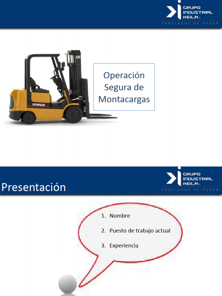 Seguridad en Montacargas | PDF | Máquina elevadora | Vehículos