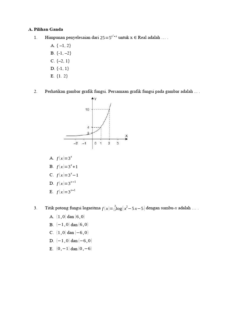 Soal Matematika dan Statistika Lengkap | PDF | Metode & Bahan Ajar