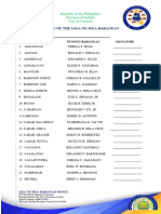 3pg PB Attendance