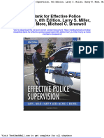 Full Download Test Bank For Effective Police Supervision 8th Edition Larry S Miller Harry W More Michael C Braswell 2 PDF Full Chapter