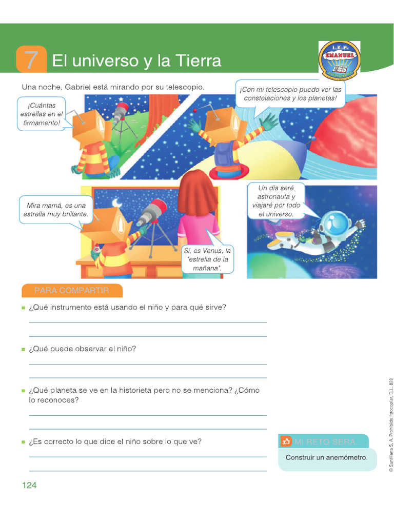 El Universo y La Tierra 6° | PDF