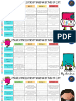 Rubrica Sencilla para Evaluar Un Lectura en Clase PDF