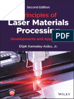 Principles of Laser Materials Processing Developments and Applications - 2023 - Kannatey Asibu - Front Matter