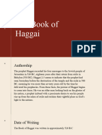 Haggai & Malachi Report