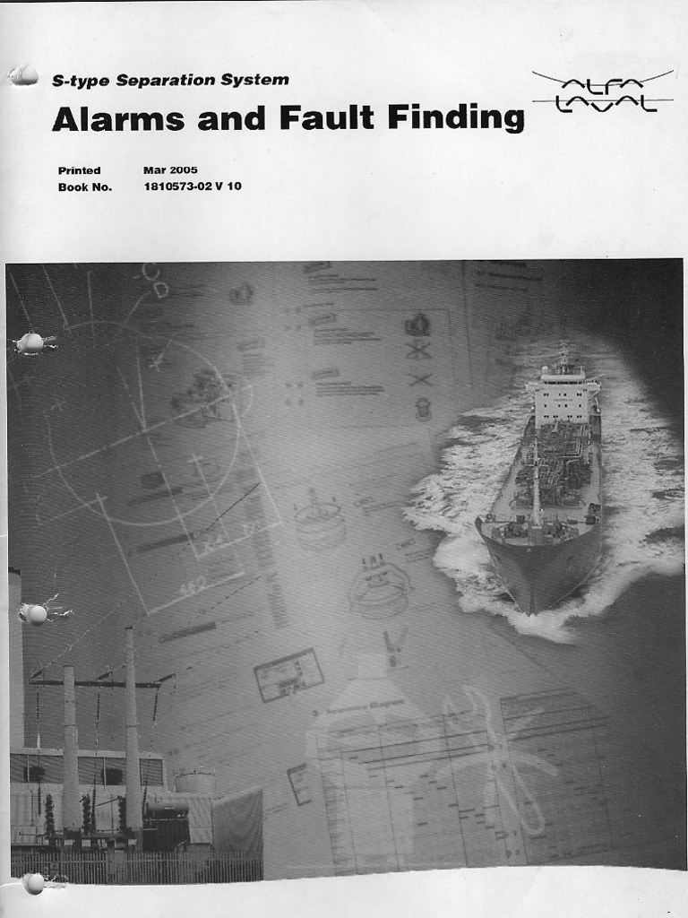 Alfa laval s type purifier f o alarms and fault finding pdf