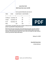 Laporan Donor Darah Juli 2023