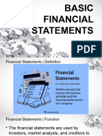 Basic Financial Statements