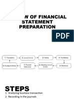 Review of Financial Statement Preparation