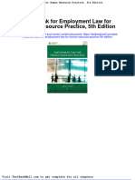 Full Download Test Bank For Employment Law For Human Resource Practice 5th Edition PDF Full Chapter