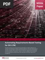 White Paper: Automating Requirements-Based Testing For DO-178C