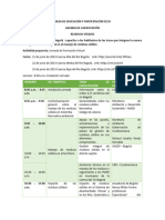 Agenda Capacitación Residuos Sólidos Mesa Educación Cech 2023 Sentencia Río Bogota