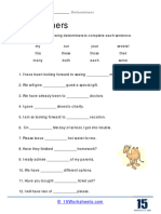 Primary 1 English Grammar Determiners 1