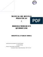 Manual de Buenas Practicas y Bioseguridad en Quirofano