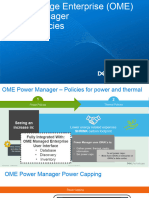 OpenManage Enterprise - Deep Dive - Power Manager and Power Policies