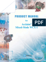 (CCS) Manual Acclaim Mixed Mode WCX-1