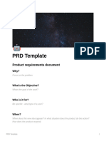 PRD Template PDF