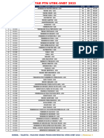 Daftar Prodi - Data KPJ - Utbk SNBT 2023