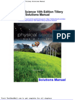 Full Download Physical Science 10th Edition Tillery Solutions Manual PDF Full Chapter