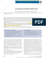 Providing PEEP During Neonatal Resuscitation: Which Device Is Best?