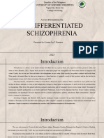 Ramirez - Undifferentiated Schizophrenia