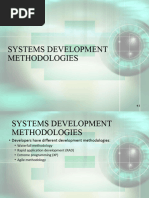 Systems Development Methodologies