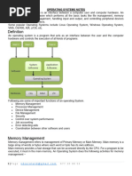 Operating Systems Notes Ndzo