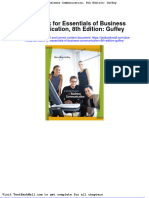 Full Download Test Bank For Essentials of Business Communication 8th Edition Guffey PDF Full Chapter