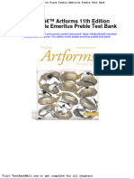 Full Download Prebles Artforms 11th Edition Frank Preble Emeritus Preble Test Bank PDF Full Chapter