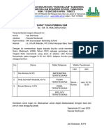 Surat Tugas Pembina KSM - Google Dokumen