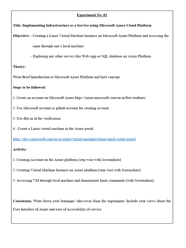 Experiment 2 | PDF