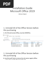 Installation Guide Office 2019O