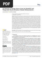 An Internet of Things Sensor Array For Spatially A