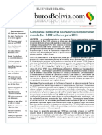 Hidrocarburos Bolivia Informe Semanal Del 17 Al 23 Octubre 2011