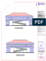 Plan & Darwing of Flood Relief Building