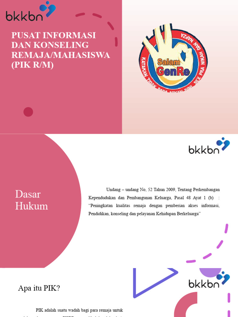 Materi PIK Remaja dan Logo Terbaru | PDF | Kesehatan Holistik | Gaya Hidup