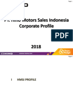 HMSI Company Profile 2019 - Hino