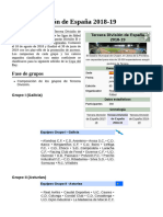 Tercera División de España 2018-19
