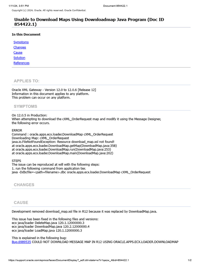 Document 854422.1 | PDF | Java (Programming Language) | Software ...