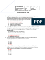 Soal SAS IPAS Semester Ganjil