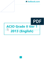 Acio Grade II Tier 1 2013 English 26297989