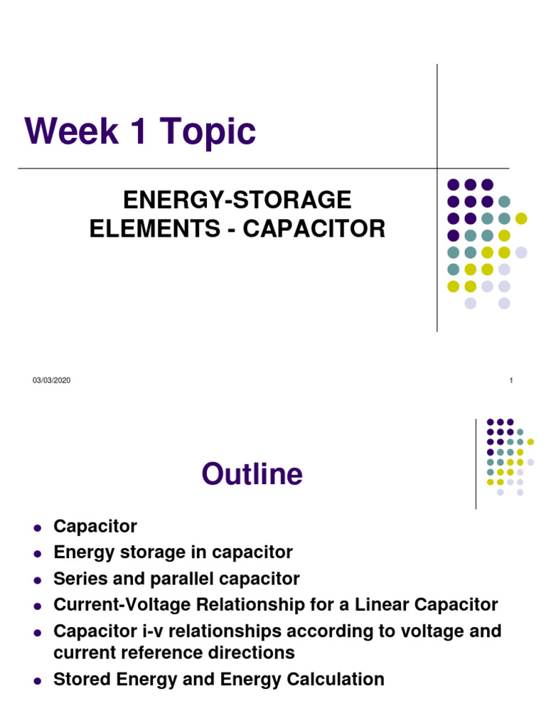 Capacitor Fundamentals and Applications | PDF | Capacitor | Capacitance
