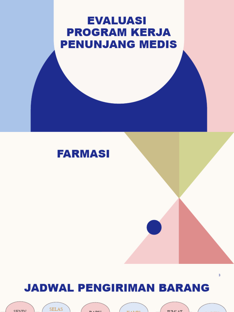 Evaluasi Program Kerja Medis dan Farmasi | PDF