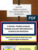 Model Pembelajaran Dalam Ikm