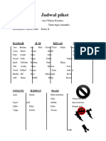 Jadwal Piket 1