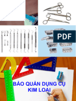 Bảo quản dụng cụ bằng kim loại