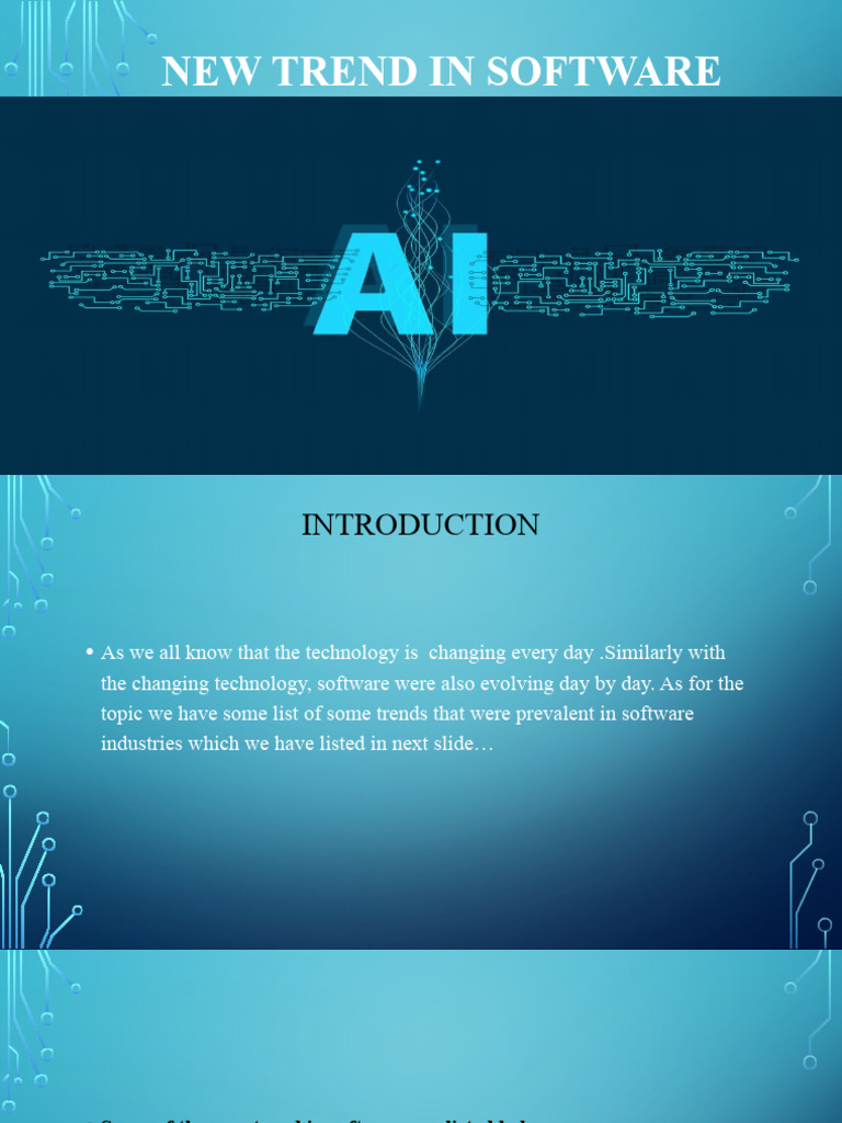 New Trend in Software | PDF | Business | Computers