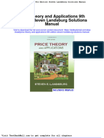 Full Download Price Theory and Applications 9th Edition Steven Landsburg Solutions Manual PDF Full Chapter