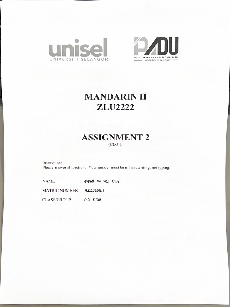 Assignment 2 | PDF