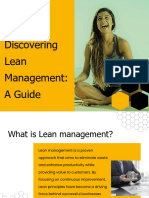 What Is Lean Management